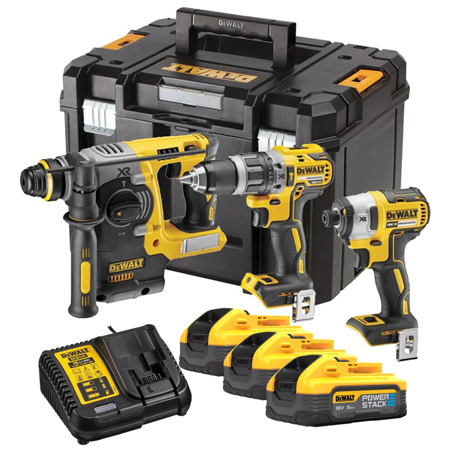 dck368h3t-dewalt-irankiu-rinkinys-3x50-ah DCK368H3T DeWALT įrankių rinkinys (3x5.0 Ah) - Image 1