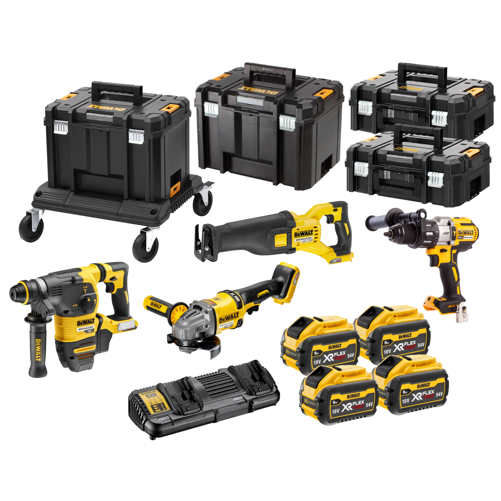 dck415x4-dewalt-flexvolt-54v-irankiu-rinkinys DCK415X4 DeWALT FLEXVOLT 54V įrankių rinkinys - Image 1