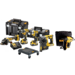 DCK422P3T DeWALT 18V combo rinkinys (3x5.0 Ah) + DCN890NT 18V viniakalė betonui + DOVANA!
