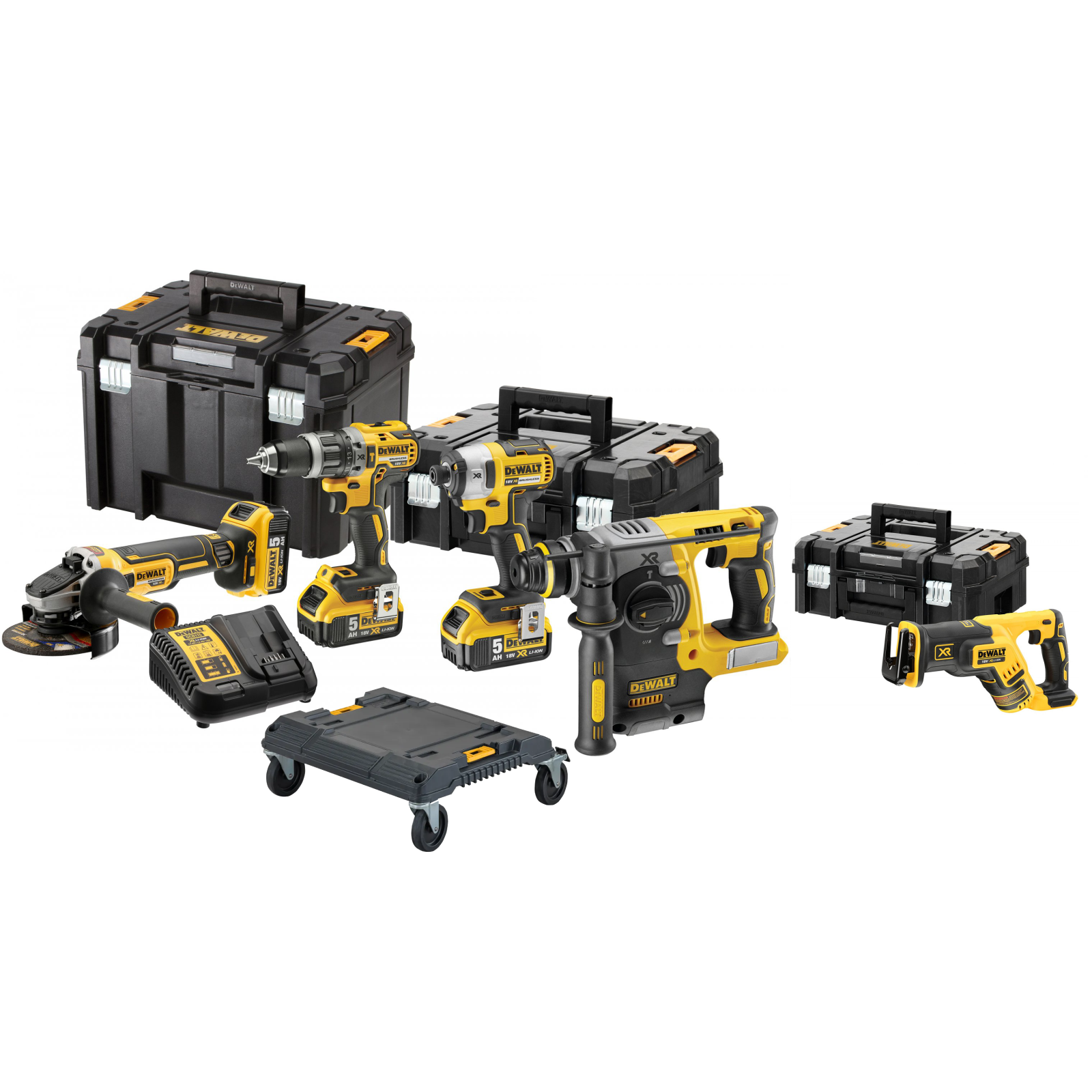 dck422p3t-dewalt-18v-combo-rinkinys-3x50-ah-dcs367nt-18v-tiesinis-pjuklas-dovana DCK422P3T DeWALT 18V combo rinkinys (3x5.0 Ah) + DCS367NT 18V tiesinis pjūklas + DOVANA! - Image 1