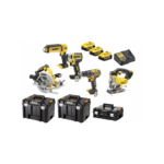 DCK525P3 DeWALT 18V akumuliatorinių įrankių rinkinys (3x5.0 Ah)