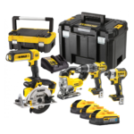 DCK551H3 DeWALT 18V įrankių rinkinys (3x5.0 Ah)