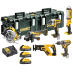 DCK623H3 DeWALT 6 įrankių rinkinys (3x5.0 Ah)