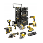 DCK854H4 DeWALT įrankių rinkinys (4x5.0 Ah)