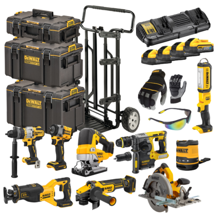 DCK899H4 DeWALT 18V įrankių rinkinys (4x5.0 Ah)