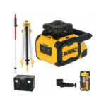 DCLE05211RL DeWALT rotacinis lazerinis nivelyras su imtuvu ir stovu