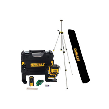 DCLE34035B DeWALT 18V kryžminių linijų lazeris + DE0881T trikojis stovas