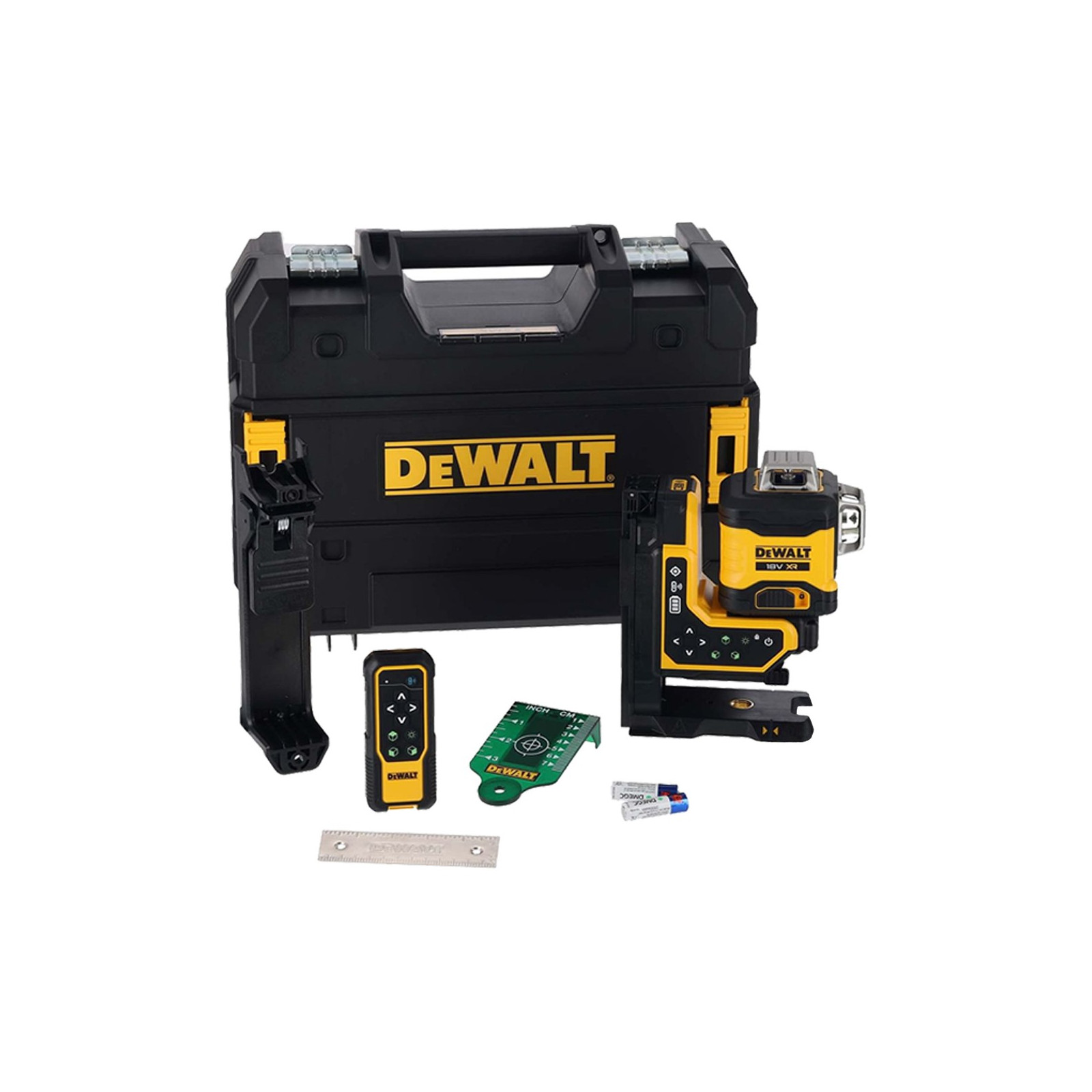 dcle34035b-dewalt-18v-kryzminiu-liniju-lazeris DCLE34035B DeWALT 18V kryžminių linijų lazeris - Image 1
