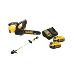 DCM561PB DeWALT 18V žoliapjovė – trimeris + DCM565P2 18V grandininis pjūklas
