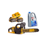 DCM575X2 DeWALT FLEXVOLT 54V grandininis pjūklas (2x9.0 Ah) + DOVANA!