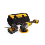 DCM849P2 DeWALT 18V 180 mm poliruoklis (2x5.0 Ah)