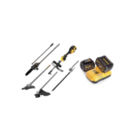 DCMAS5713T2-SET DeWALT 54V daugiafunkcinis įrankis sodui su priedais (2x6.0 Ah)