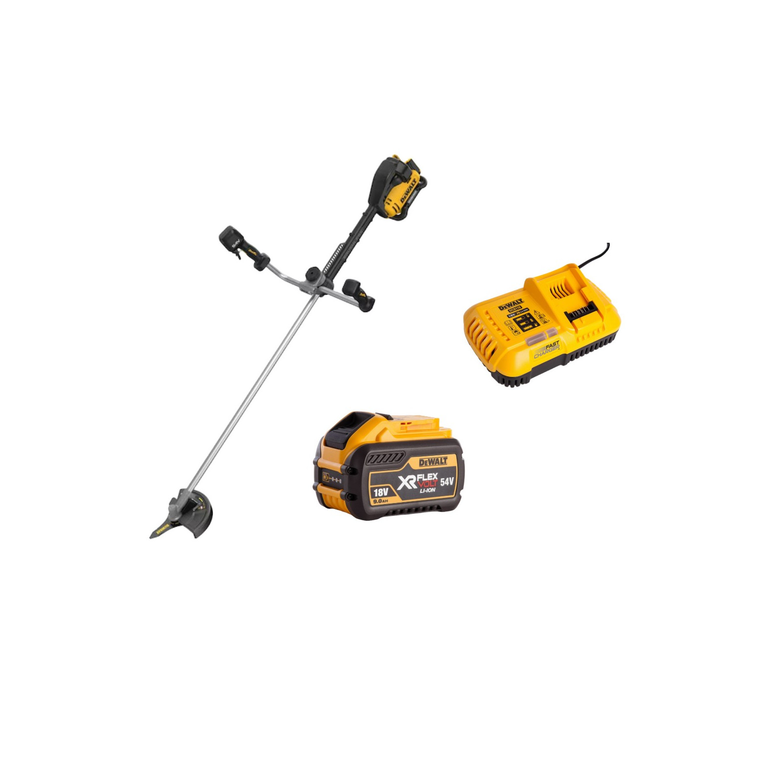 dcmbc823x1-dewalt-54v-misko-kirtimo-krumapjovespjovimo-irankis-25-cm-1x90-ah DCMBC823X1 DeWALT 54V miško kirtimo krūmapjovės/pjovimo įrankis 25 cm (1x9.0 Ah) - Image 1