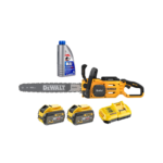 DCMCS575X2 DeWALT FLEXVOLT 54V grandininis pjūklas 50 cm (2x9.0 Ah) + DOVANA!