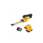 DCMHT520P2 DeWALT 18V kompaktiškos gyvatvorių žirklės 20 cm (2x5.0 Ah)