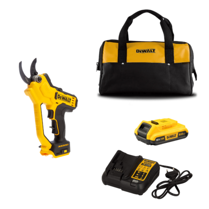 DCMPP568D1C DeWALT 18V akumuliatorinis sekatorius (1x2.0 Ah)