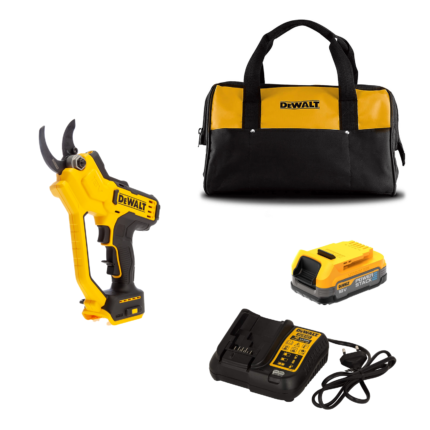 DCMPP568E1C DeWALT 18V akumuliatorinis sekatorius (1x1.7 Ah)