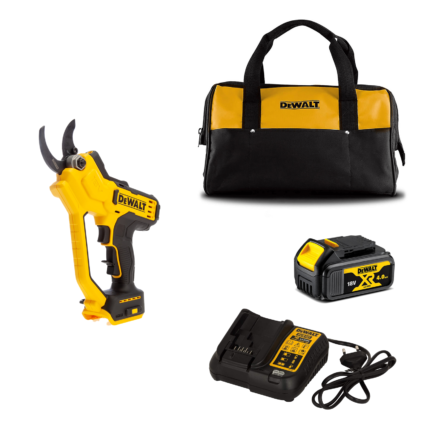 DCMPP568M1C DeWALT 18V akumuliatorinis sekatorius (1x4.0 Ah)