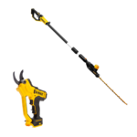 DCMPP568N DeWALT 18V akumuliatorinis sekatorius + DCMPH566N 18V XR 550 mm gyvatvorių žirklės