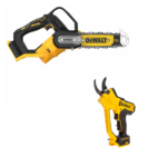 DCMPP568N DeWALT 18V akumuliatorinis sekatorius + DCMPS520N 18V grandininis pjūklas