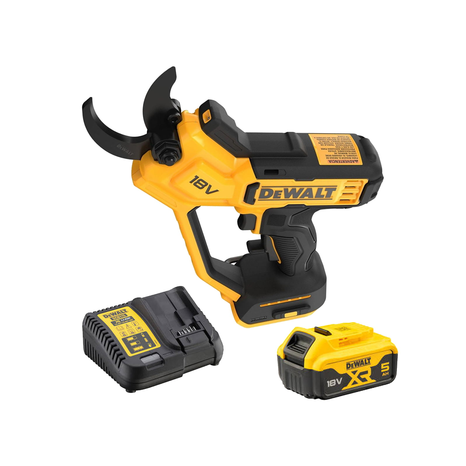 dcmpp568p1-dewalt-18v-akumuliatorinis-sekatorius-1x50-ah DCMPP568P1 DeWALT 18V akumuliatorinis sekatorius (1x5.0 Ah) - Image 1