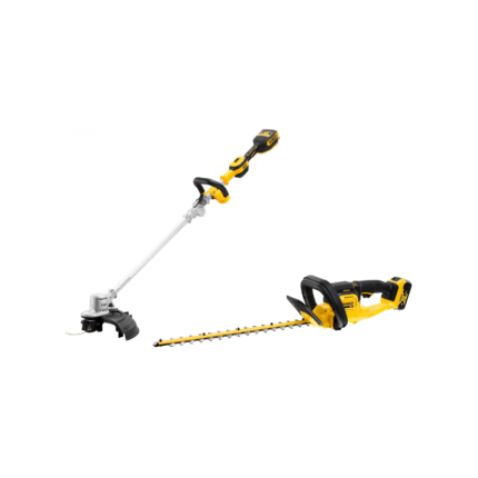 DCMST561N DeWALT 18V žoliapjovė-trimeris + DCMHT563N gyvatvorių žirklės