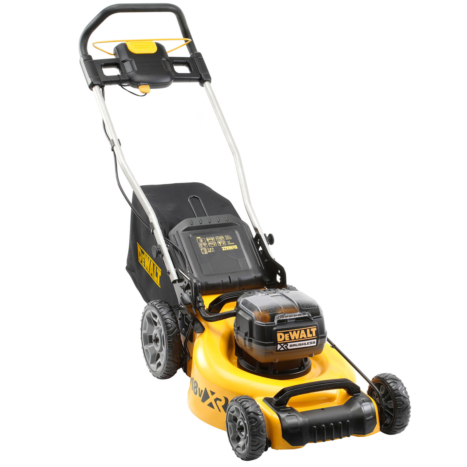 dcmw564n-dewalt-2x18v-akumuliatorine-zoliapjove DCMW564N DeWALT 2x18V akumuliatorinė žoliapjovė - Image 1
