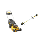 DCMW564N DeWALT žoliapjovė + DCM561PB 18 V žoliapjovė – trimeris