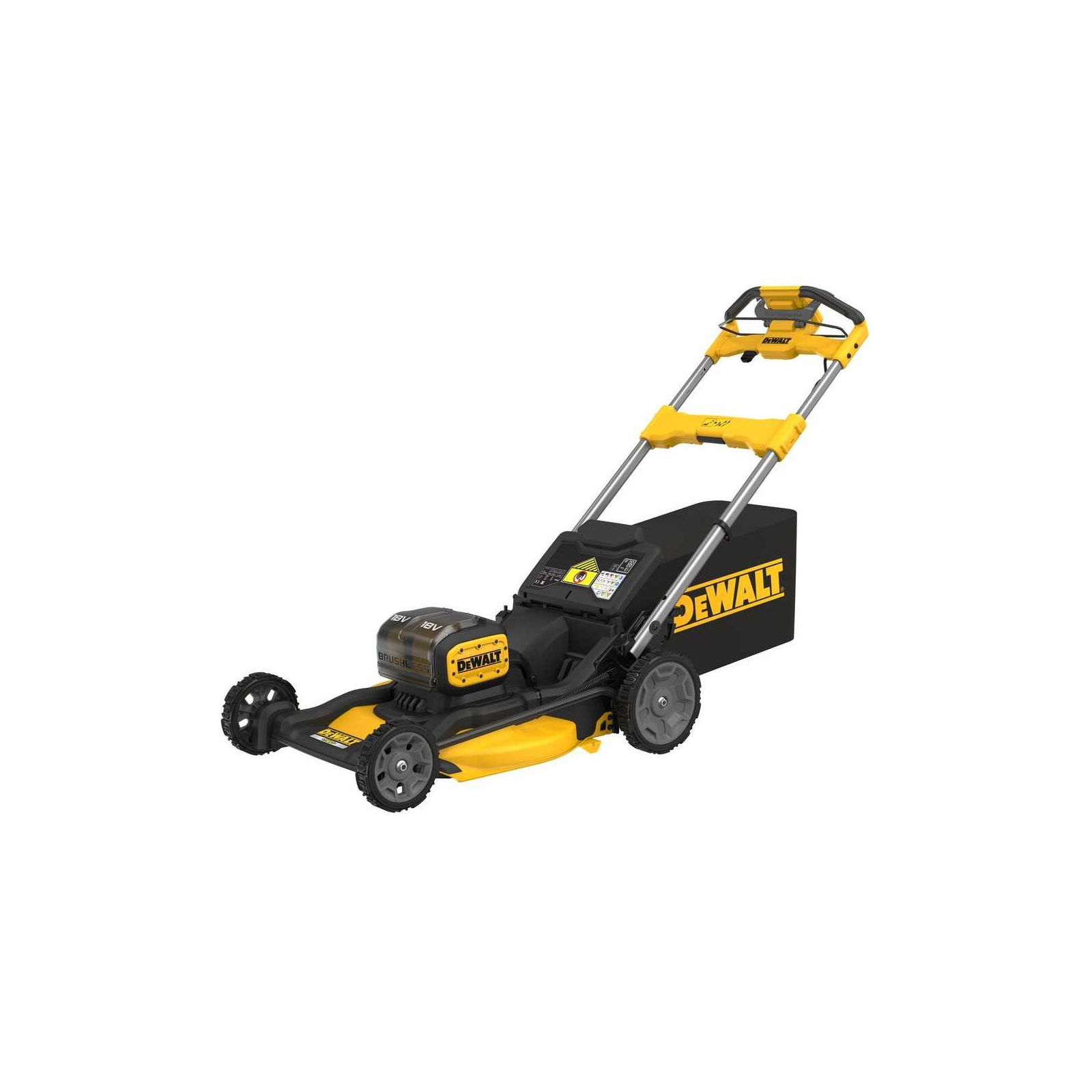 dcmwsp156n-dewalt-2x18v-savaeige-akumuliatorine-zoliapjove DCMWSP156N DeWALT 2x18V savaeigė akumuliatorinė žoliapjovė - Image 1