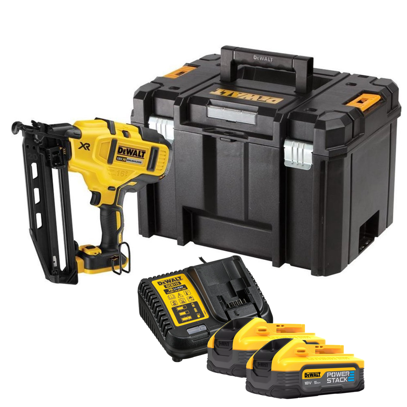 dcn660h2t-dewalt-18v-16-ga-viniakale-2x50-ah DCN660H2T DeWALT 18V 16 Ga viniakalė (2x5.0 Ah) - Image 1