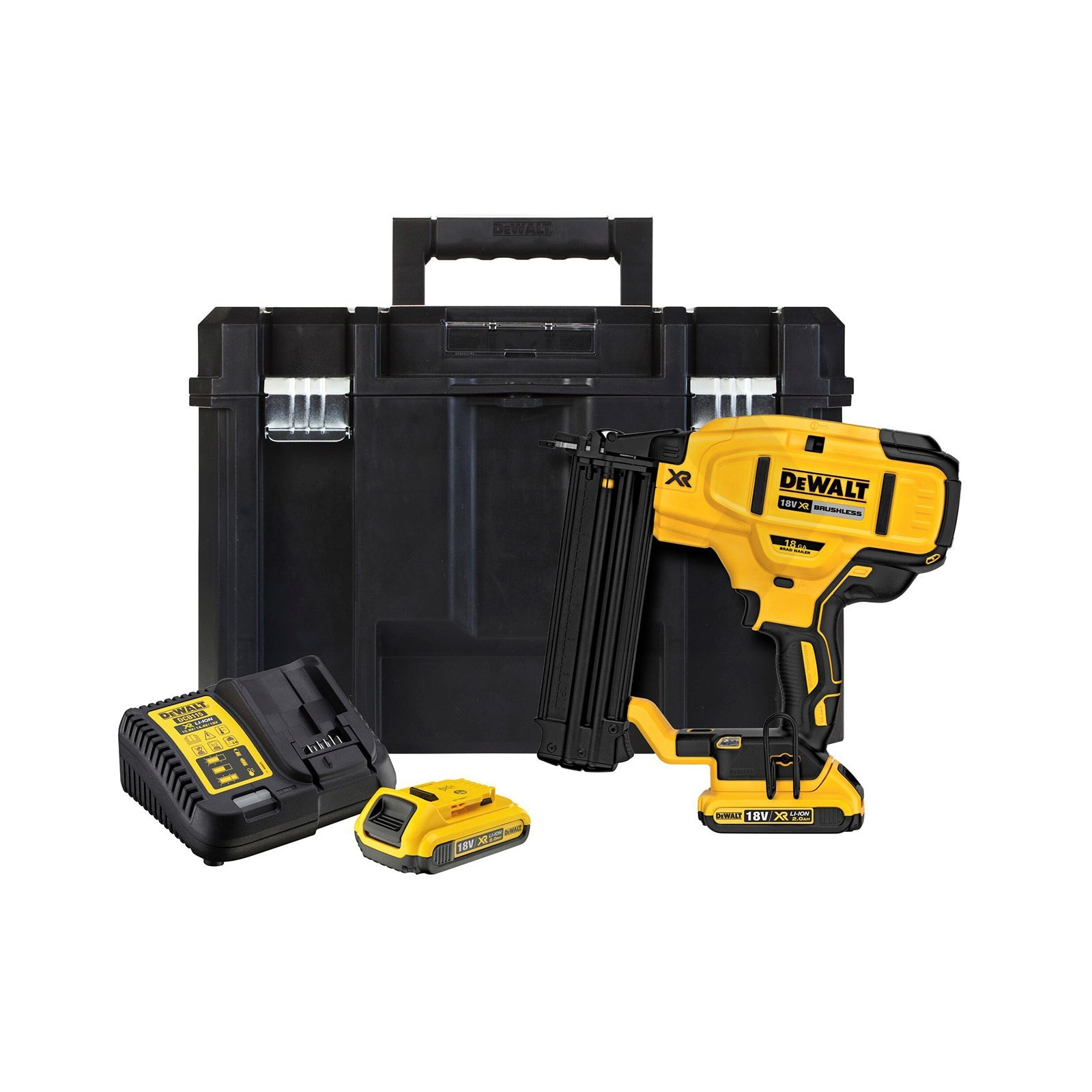 dcn680d2-dewalt-18v-2-greiciu-viniakale-2x20-ah DCN680D2 DeWALT 18V 2 greičių viniakalė (2x2.0 Ah) - Image 1