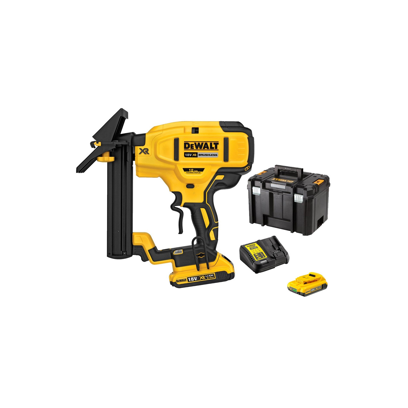 dcn682d2-dewalt-18v-kabiu-kalimo-irankis-2x20-ah DCN682D2 DeWALT 18V kabių kalimo įrankis (2x2.0 Ah) - Image 1