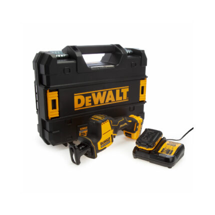 DCS312D2 DeWALT 12V kompaktiškas tiesinis pjūklas (2x2.0 Ah)