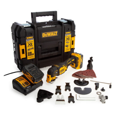 DCS356M2 DeWALT 18V daugiafunkcinis įrankis (2x4.0 Ah)