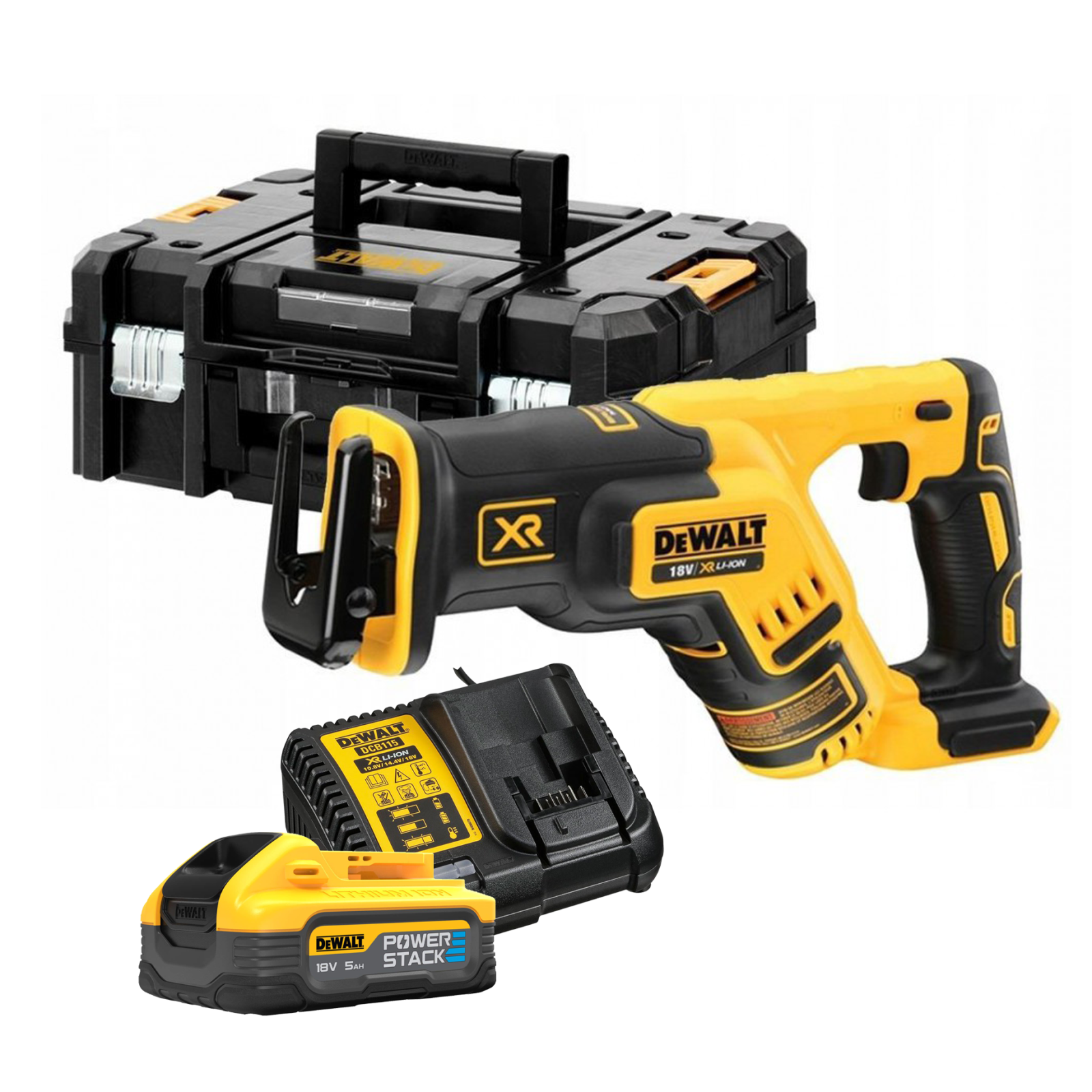 dcs367h1t-dewalt-18v-tiesinis-pjuklas-1x50-ah DCS367H1T DeWALT 18V tiesinis pjūklas (1x5.0 Ah) - Image 1