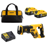 DCS367P2C DeWALT 18V tiesinis pjūklas (2x5.0 Ah)
