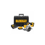 DCS373M2 DeWALT 18V diskinis pjūklas metalui (2x4.0 Ah)