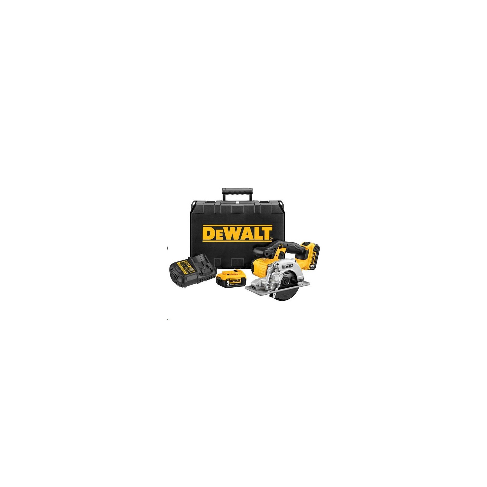 dcs373p2-dewalt-18v-diskinis-pjuklas-metalui-2x50-ah DCS373P2 DeWALT 18V diskinis pjūklas metalui (2x5.0 Ah) - Image 1