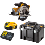 DCS391P1 DeWALT 18V diskinis pjūklas (1x5.0 Ah)