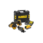 DCS438E2T DeWALT kompaktiškas pjovimo įrankis 75 mm (2x1.7 Ah)