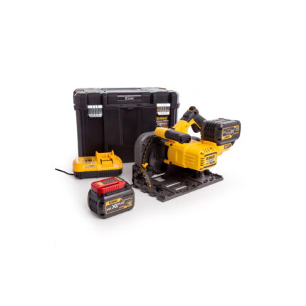 DCS520T2 DeWALT FLEXVOLT 54V įleidžiamas diskinis pjūklas (2x6.0 Ah)