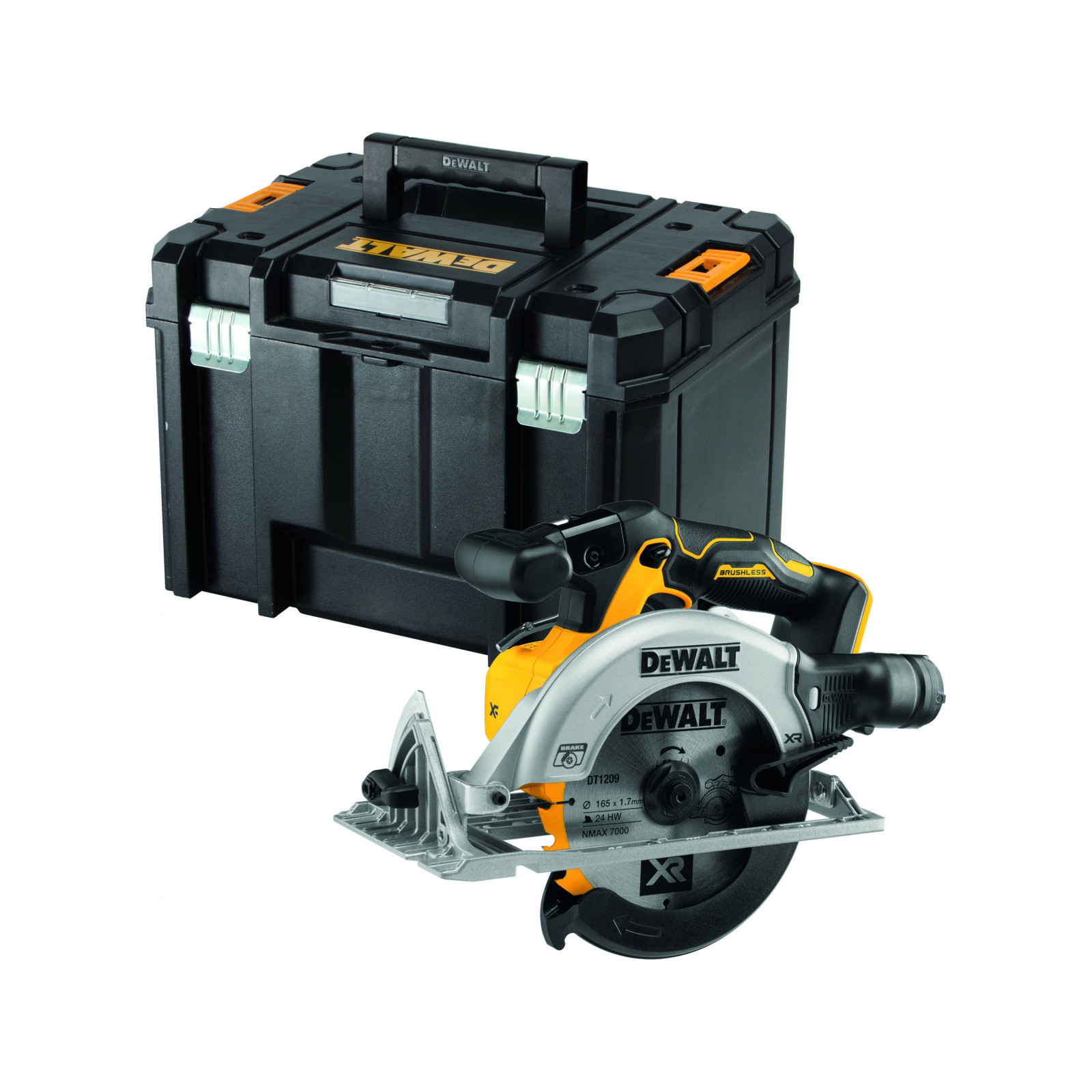 dcs565nt-dewalt-18v-diskinis-pjuklas-165-mm DCS565NT DeWALT 18V diskinis pjūklas 165 mm - Image 1