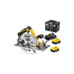 DCS572P2 DeWALT 18V diskinis pjūklas (2x5.0 Ah)