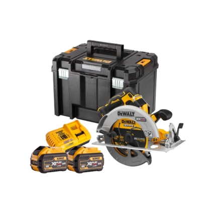 DCS573X2 DeWALT 18V FLEXVOLT ADVANTAGE diskinis pjūklas 190 mm (2x9.0 Ah)