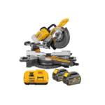 DCS727T2 DeWALT FLEXVOLT 54V skersinio pjovimo staklės (2x6.0 Ah)