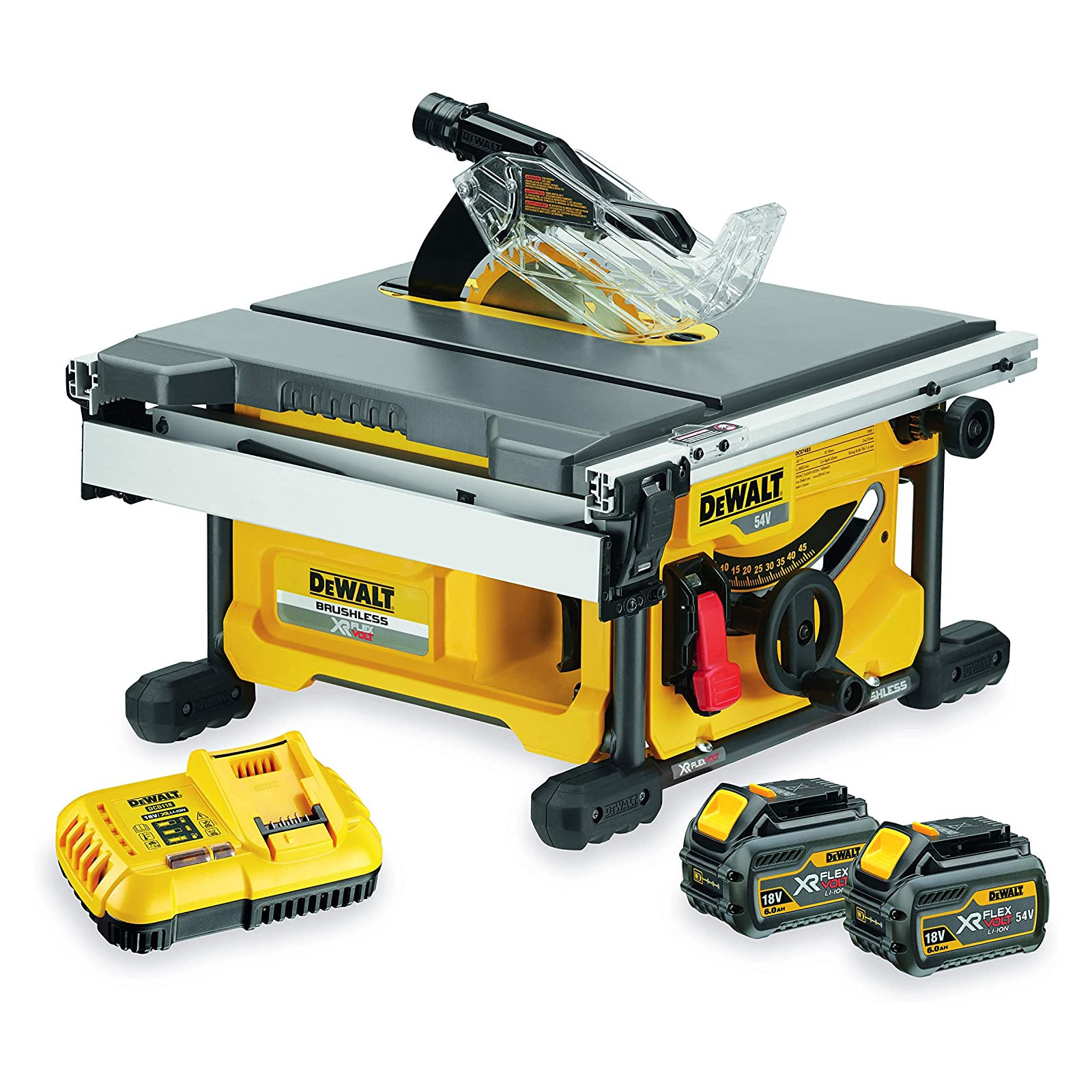 dcs7485t2-dewalt-flexvolt-54v-isilginio-pjovimo-stakles-2x60-ah DCS7485T2 DeWALT FLEXVOLT 54V išilginio pjovimo staklės (2x6.0 Ah) - Image 1