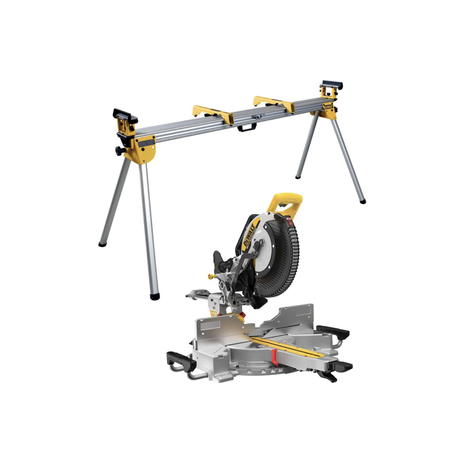 dcs782n-dewalt-18v-skersinio-pjovimo-stakles-305-mm-de7023-dewalt-skersinio-pjovimo-stakliu-stovas DCS782N DeWALT 18V skersinio pjovimo staklės 305 mm + DE7023 DeWALT skersinio pjovimo staklių stovas - Image 1