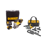 DCV501LN + DCS331M2 DeWALT 18V rankinis siurblys + DCS331M2 DeWALT 18V siaurapjūklis (2x4.0 Ah)