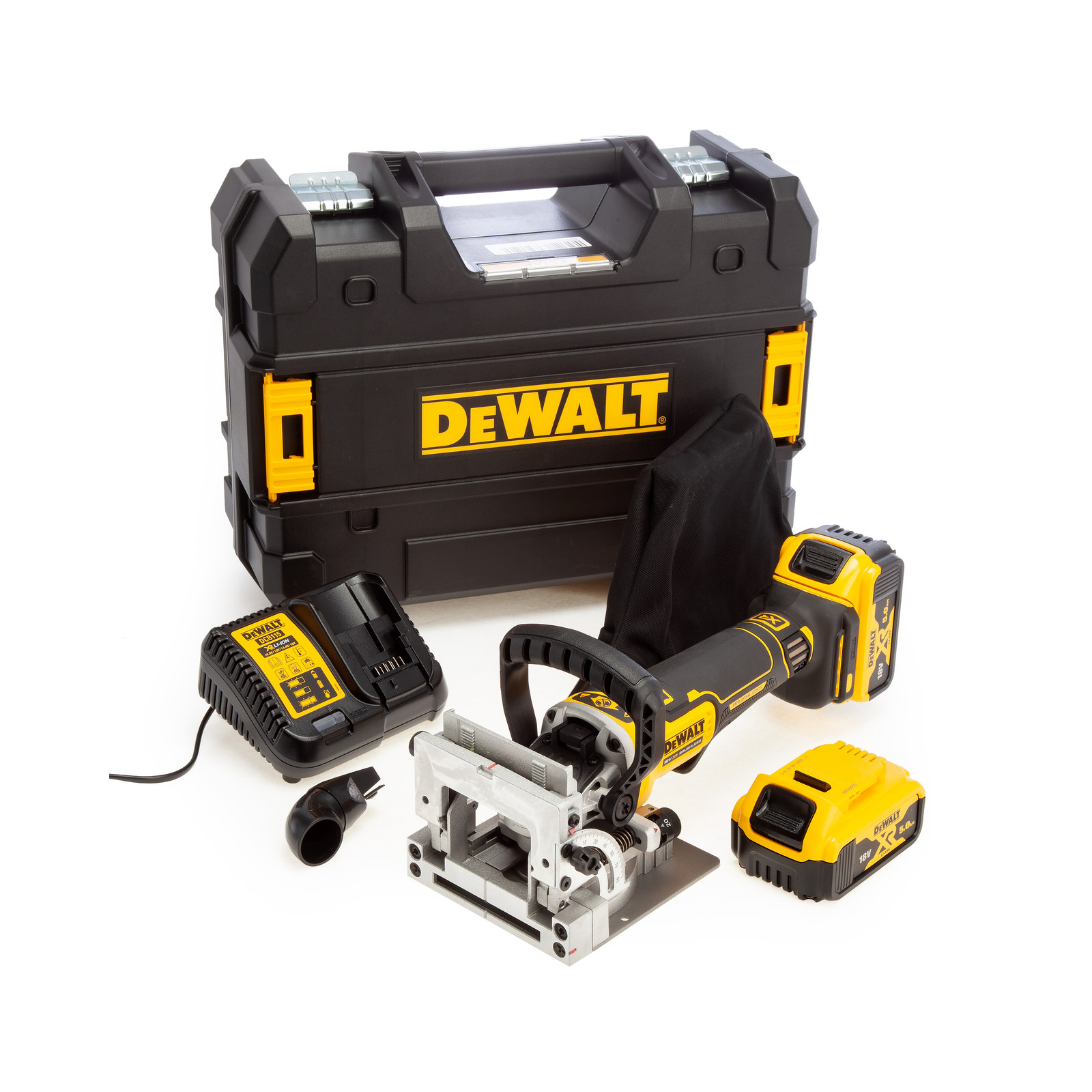 dcw682p2-dewalt-18v-kantavimo-freza-2x50-ah DCW682P2 DeWALT 18V kantavimo freza (2x5.0 Ah) - Image 1