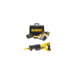 DeWALT DCS373P2 18V XR diskinis pjūklas metalui pjauti + DCS380N DeWALT 18V XR Li-Ion tiesinis pjūklas